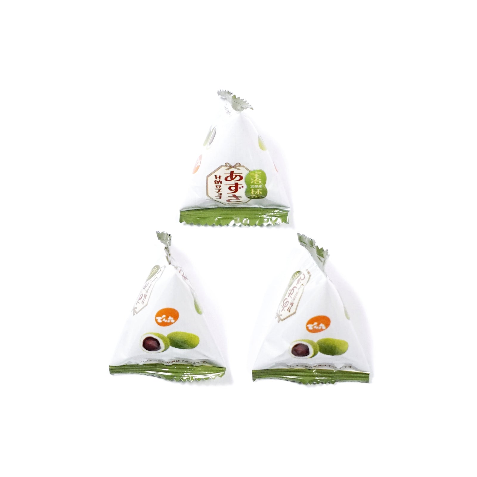 Matcha + Chocolate Covered Azuki Beans 