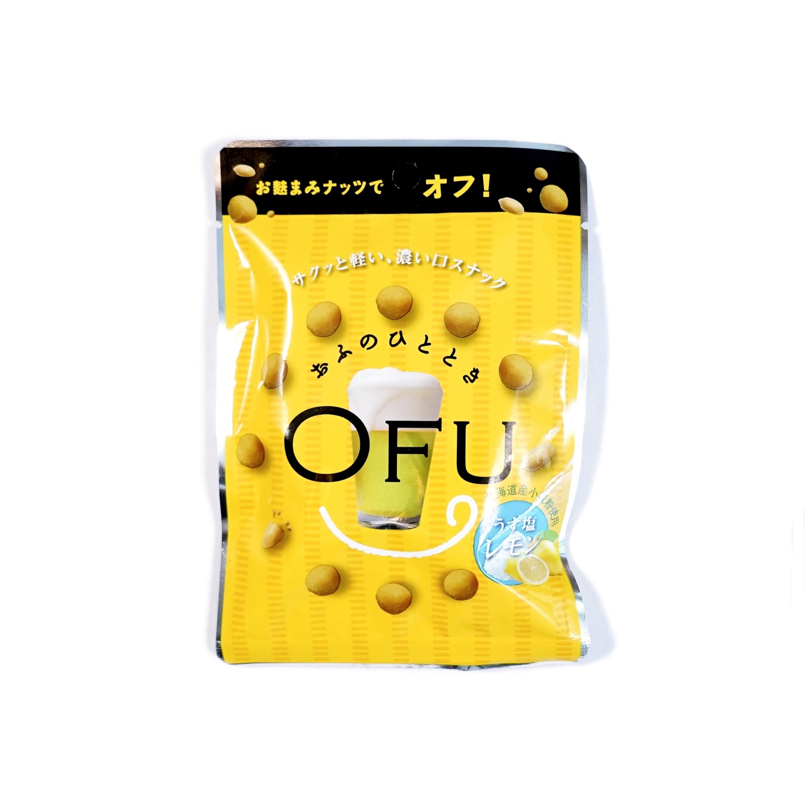 OFU Smoked Crackers & Peanuts Lemon Salt Flavor