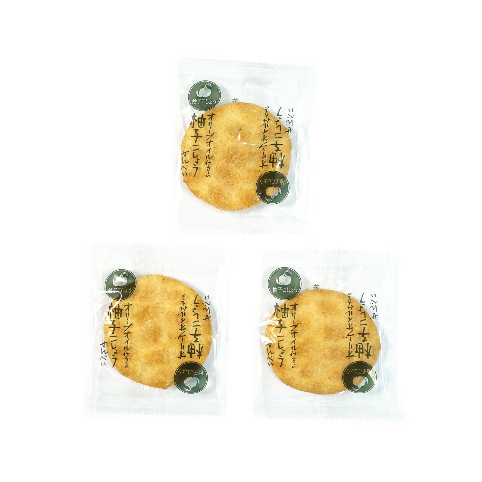 Olive Oil Senbei Yuzu Pepper